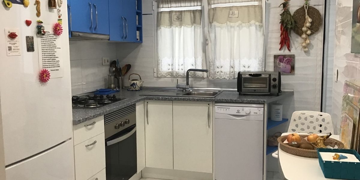 cocina piso en venta en el Pla del Bon Repós