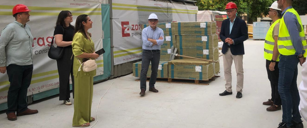 La comunidad Intervivienda recibe la visita del alcalde de Urbanismo de Murcia